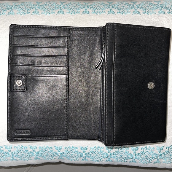 Coach Black Wallet - Picture 3 of 4